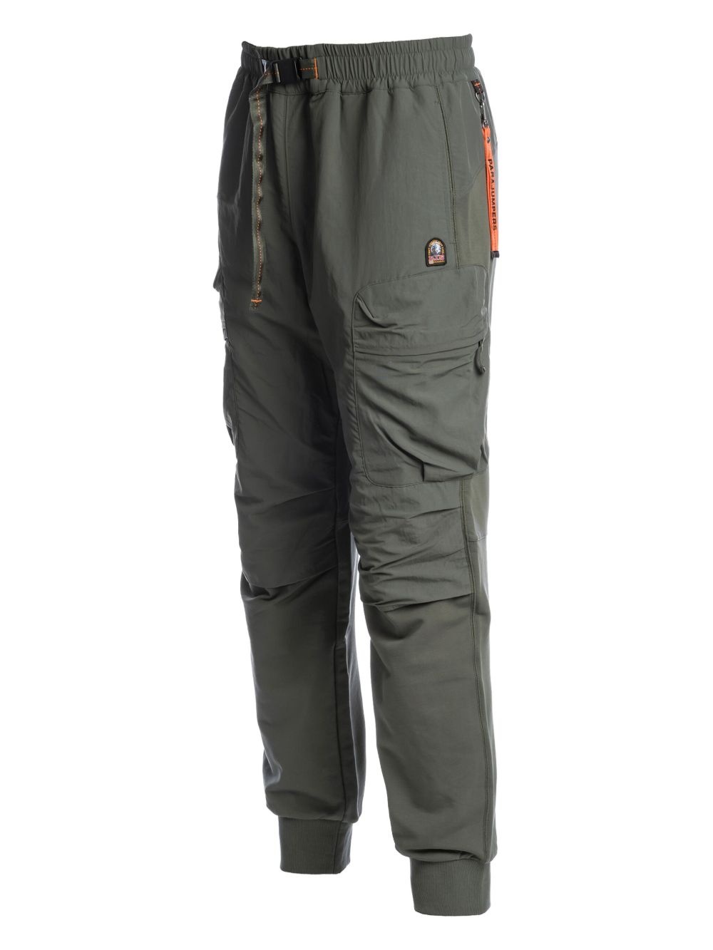 slide-buckle track pants - 3