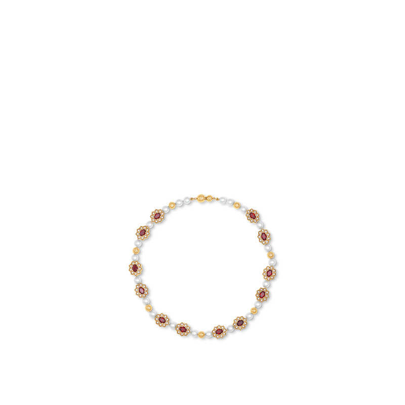 LV Dynasty Flower Necklace 1