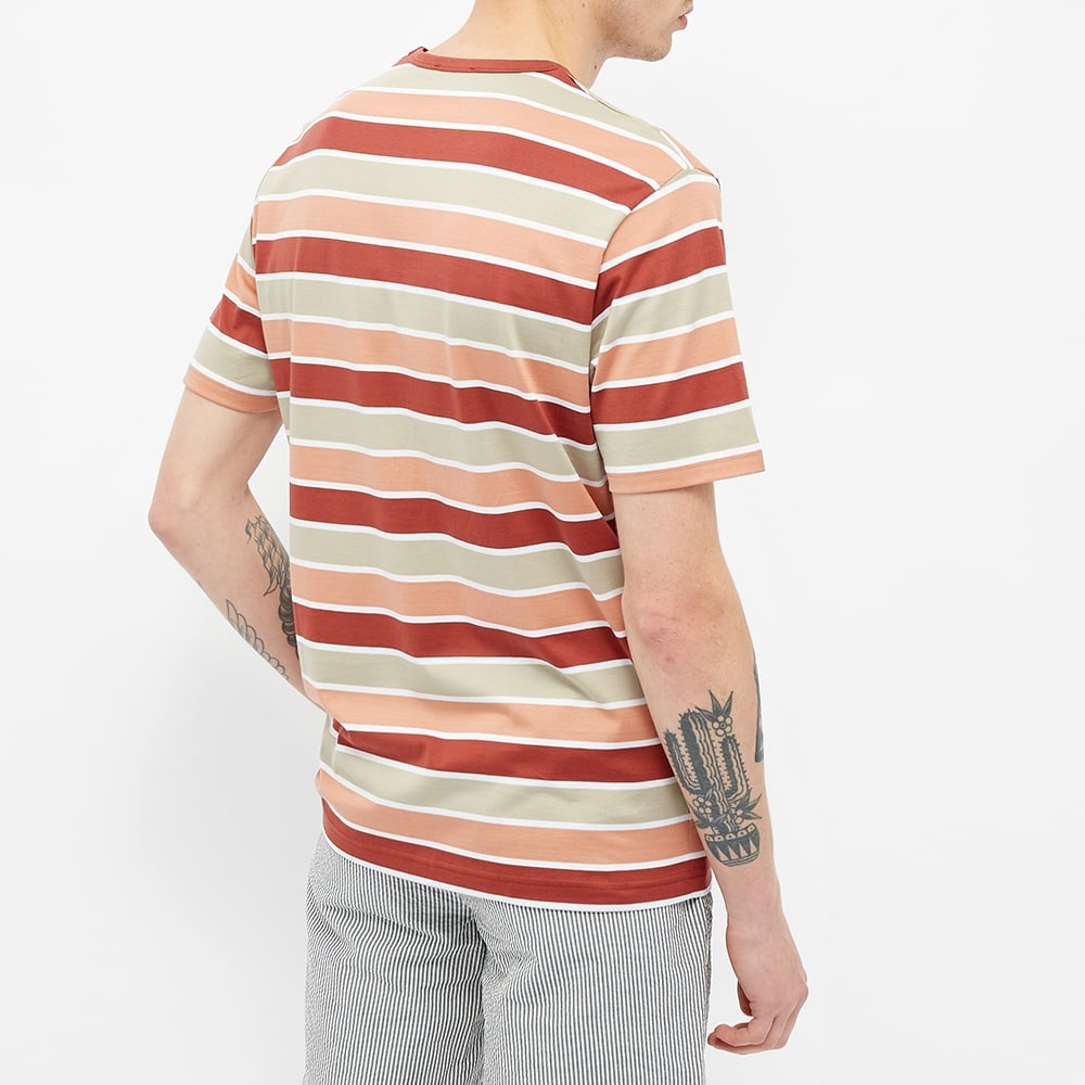 Sunspel Multi Stripe Classic Tee - 4