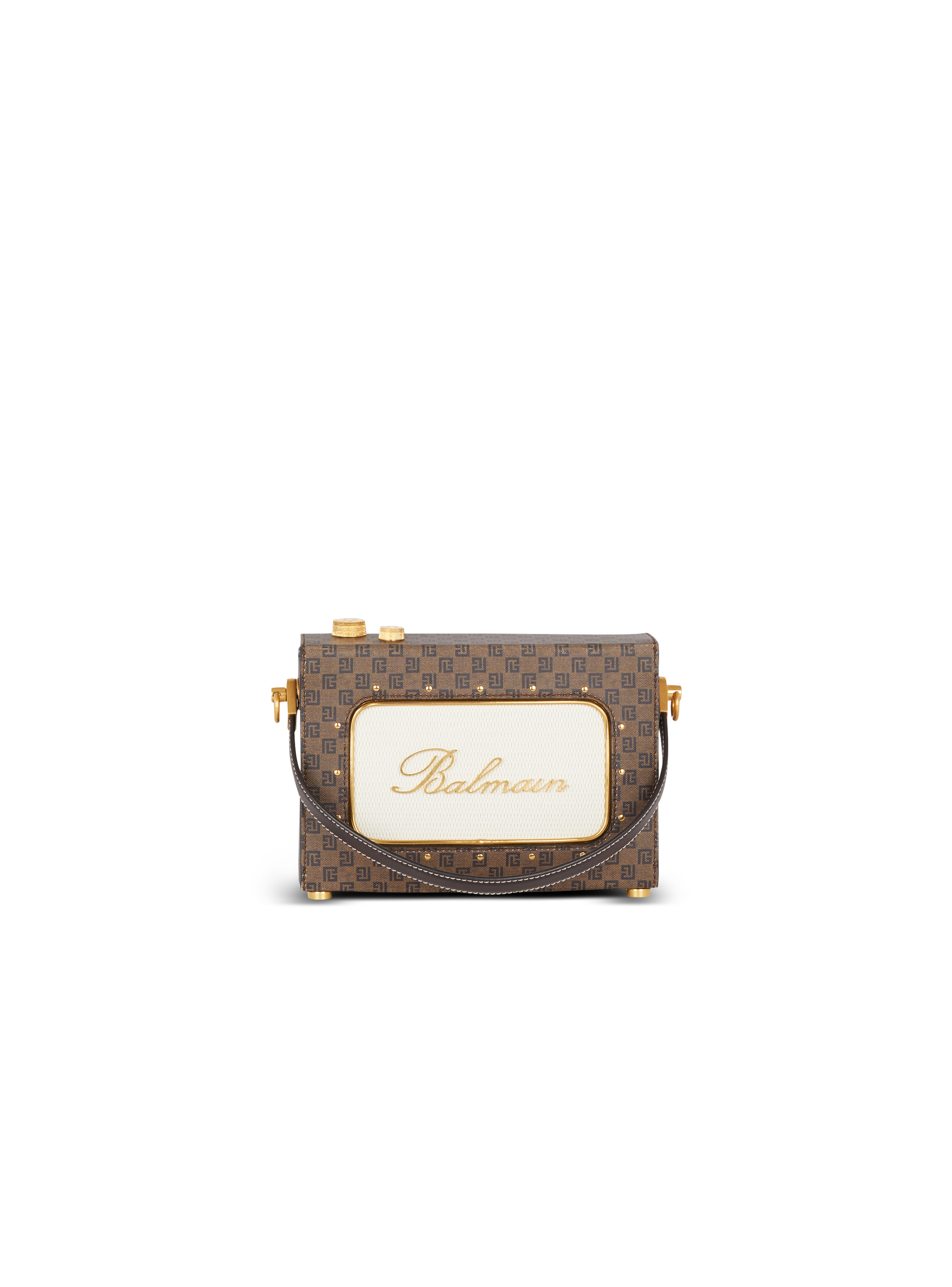 Radio monogram signature bag - 1