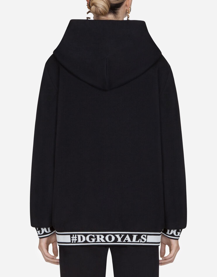 Cotton sweatshirt with hood - 2