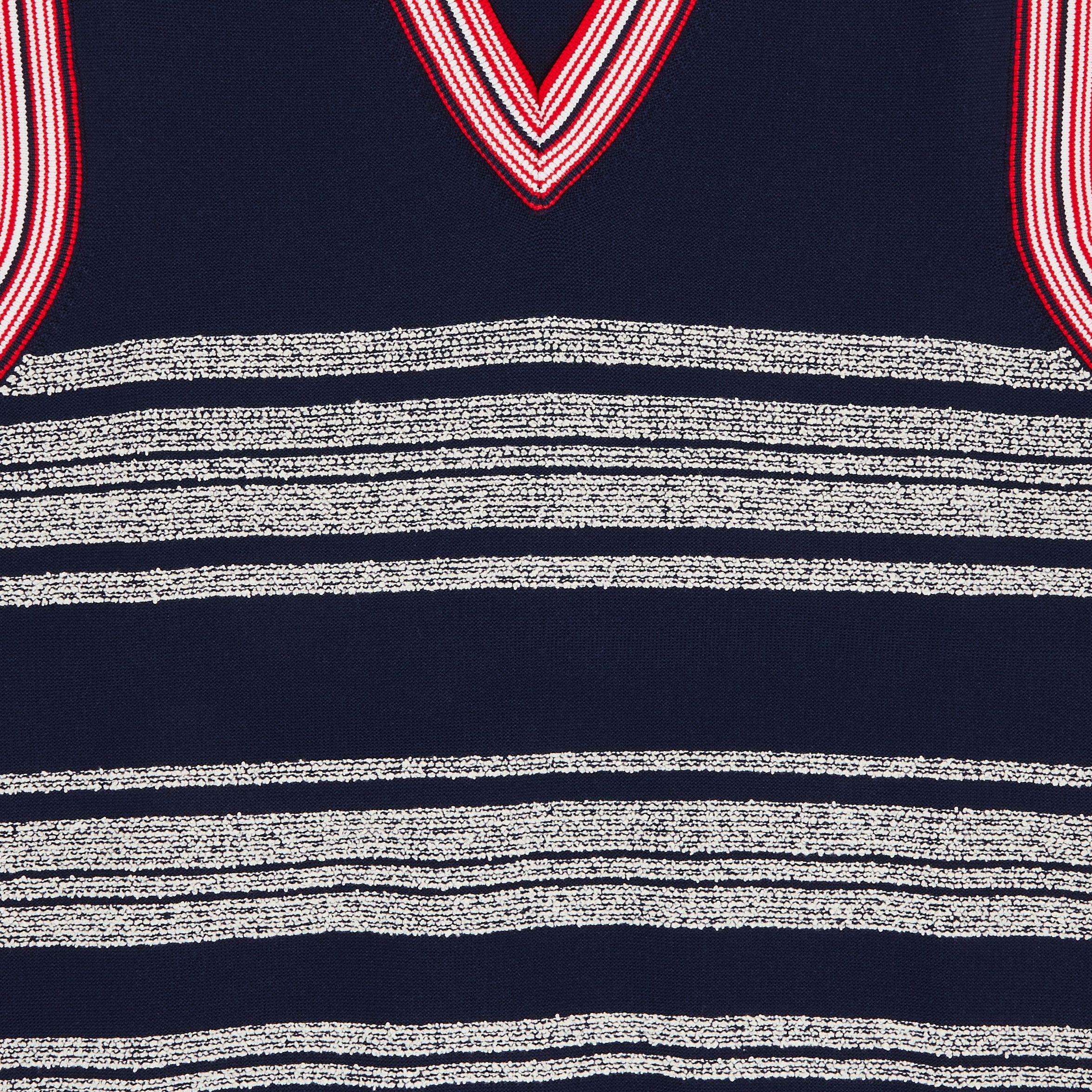 Wales Bonner Shade Vest 'Navy/Red/White' - 3
