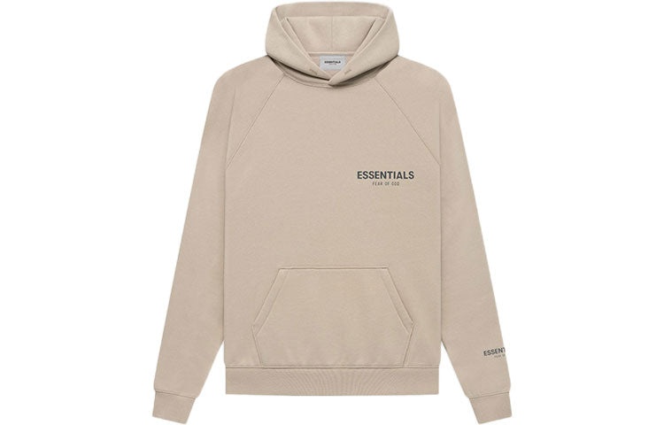 Fear of God Essentials FW21 Core Collection Pullover Hoodie 'Tan' FOG-FW21-159 - 2