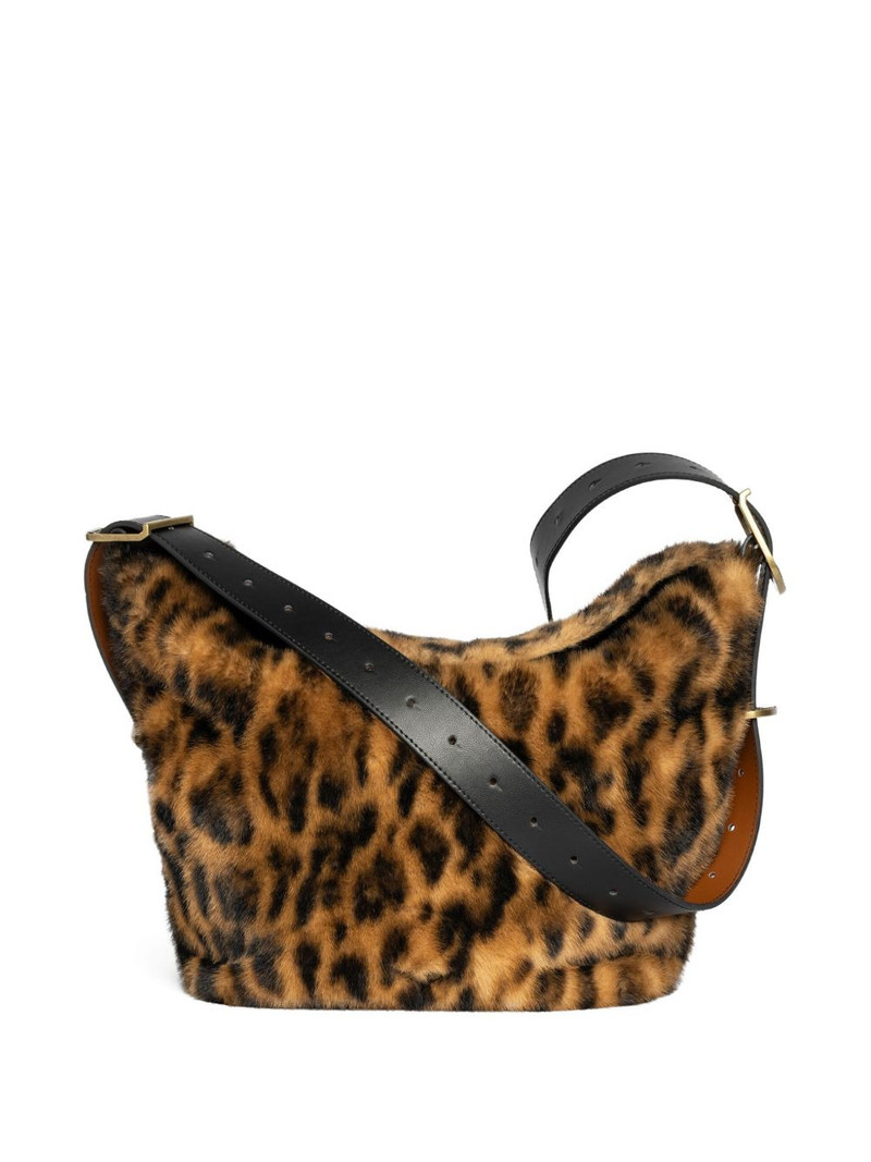 leopard-print shoulder bag 5