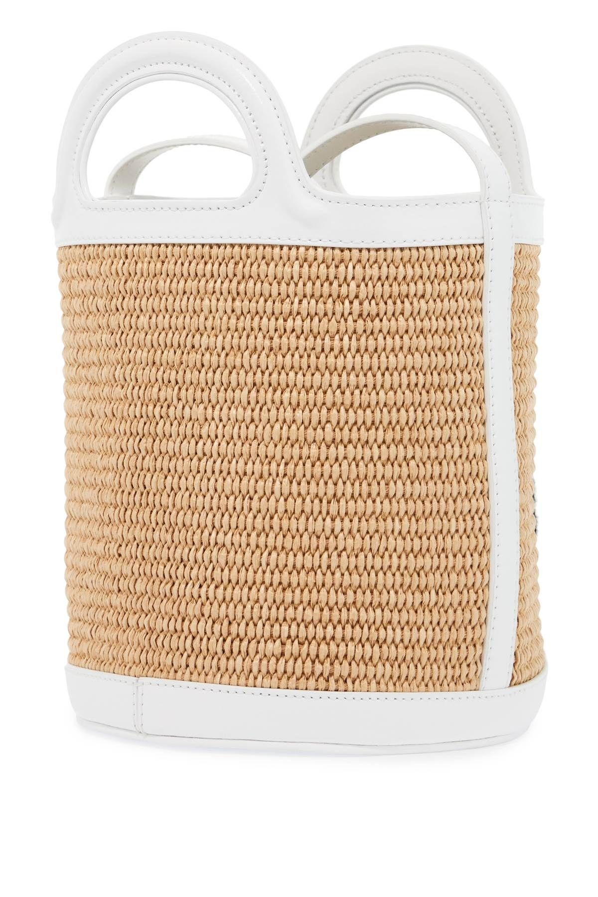 RAFFIA TROPICALIA BUCKET BAG - 2