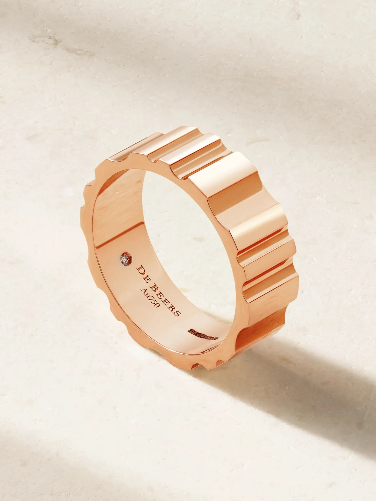 Rvl 18-karat Rose Gold Diamond Ring - 1