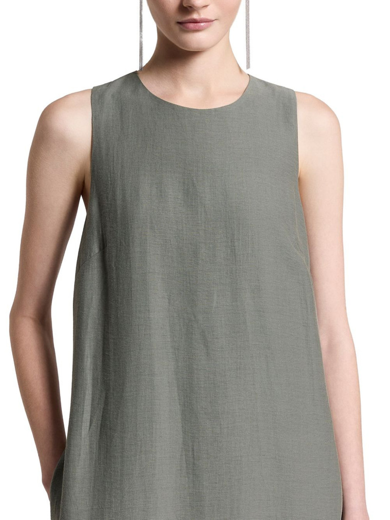 crew-neck midi dress 4