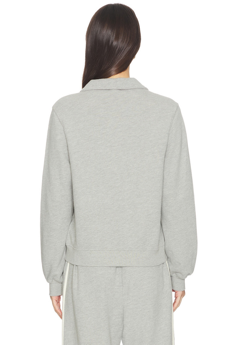 DONNI. The Eco-terry Polo Sweatshirt outlook