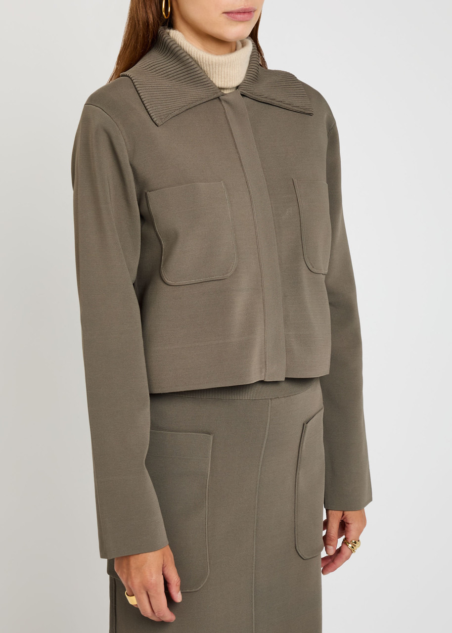 Joseph Milano Cropped Knitted Jacket - 2