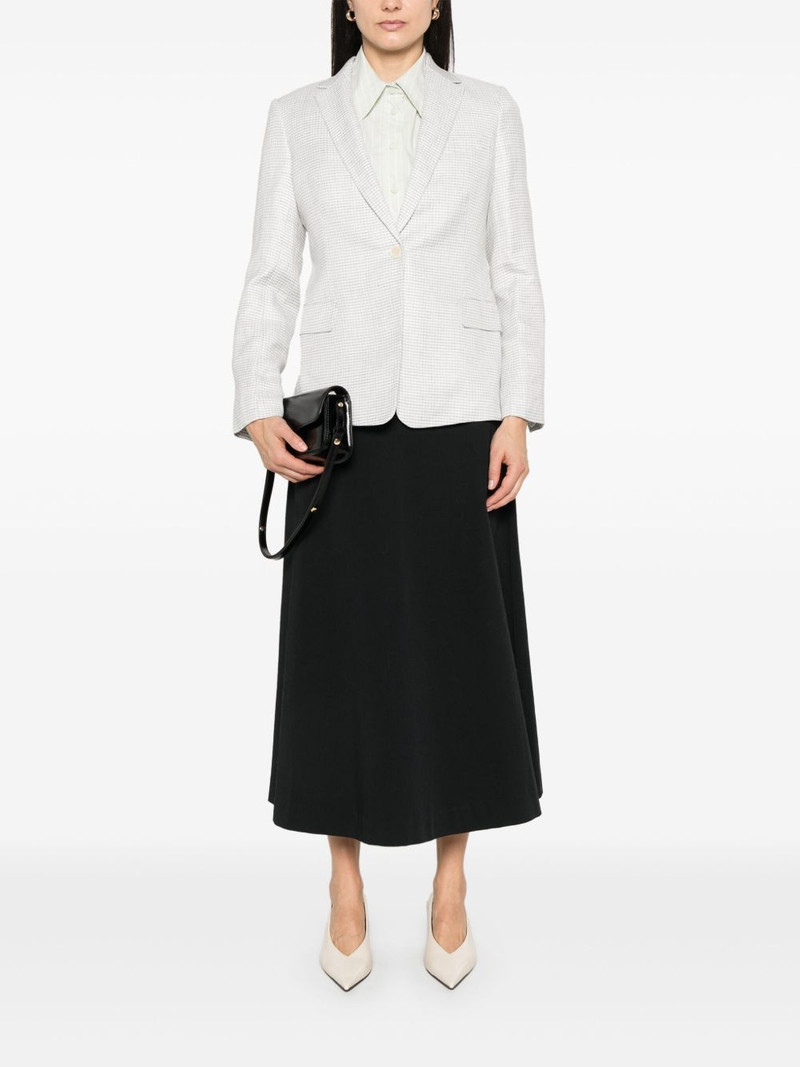 Theory houndstooth-pattern blazer outlook
