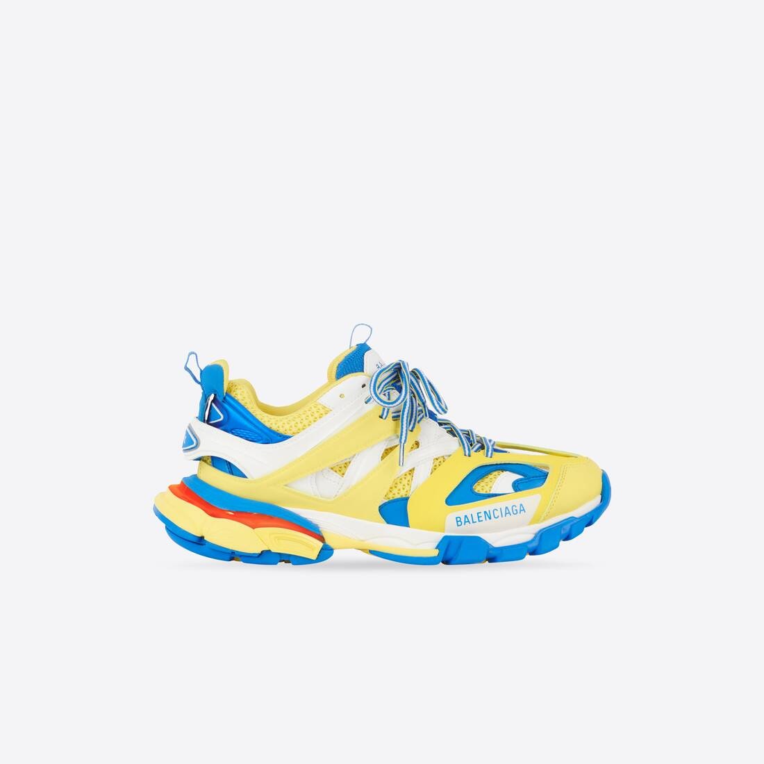 Men's Track Led Sneaker in Yellow - 1