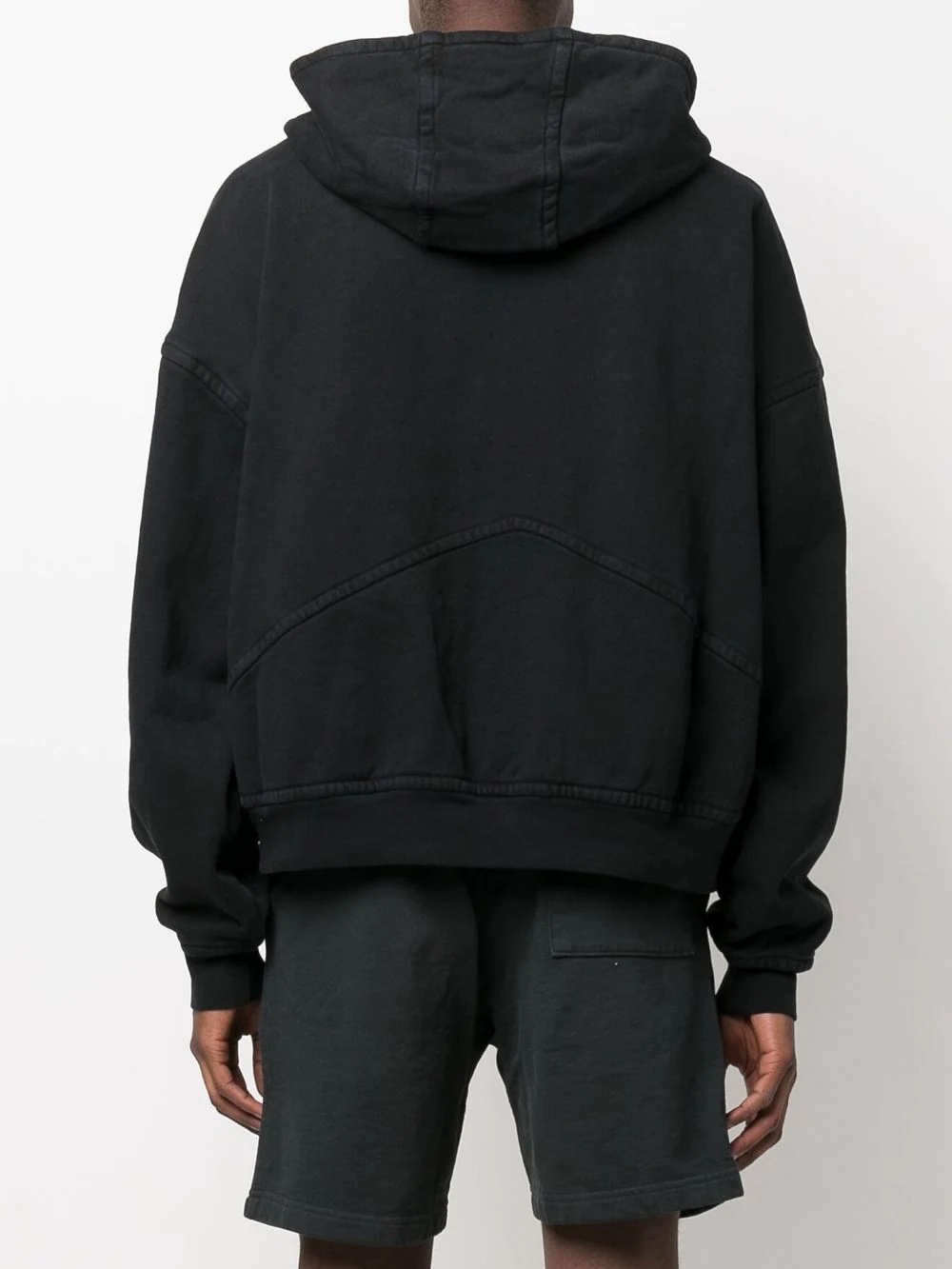 logo-embroidered hoodie - 4