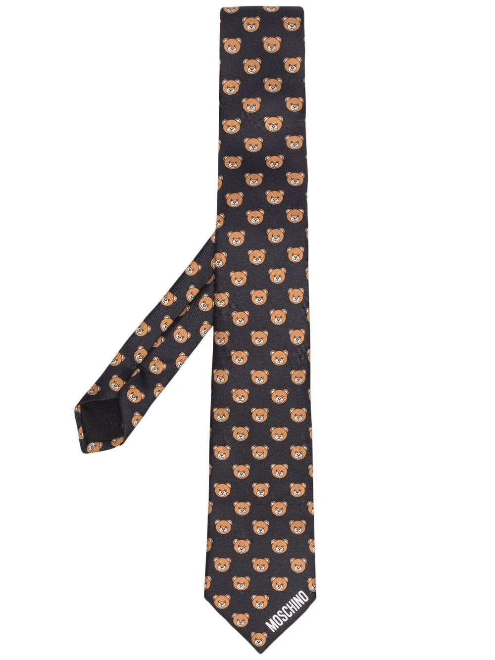 Teddy Bear motif tie - 1