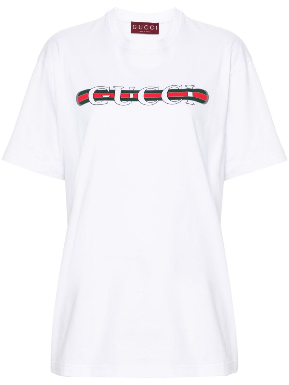 Logo cotton t-shirt - 1