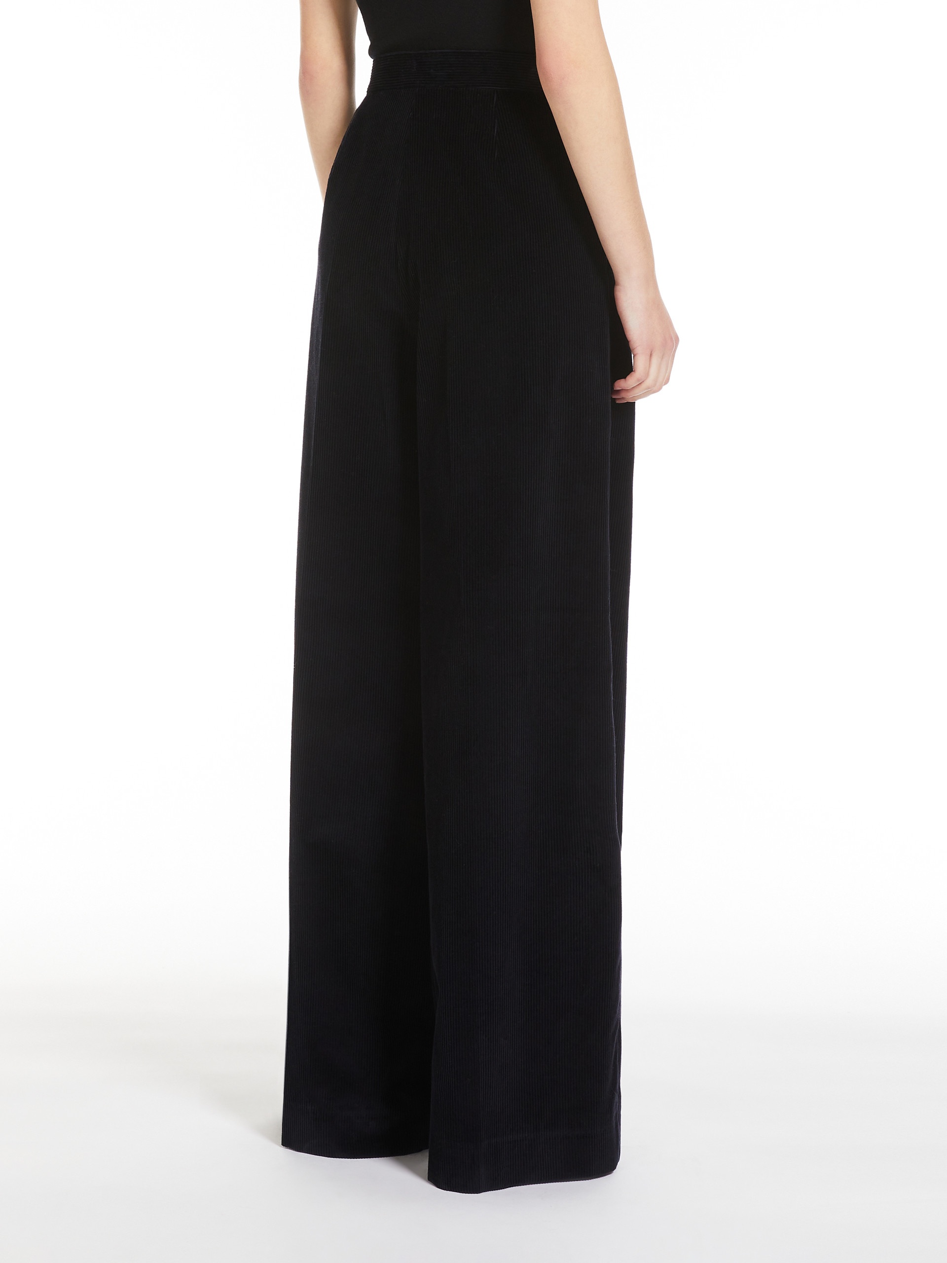 GILLY Wide-leg corduroy trousers - 4