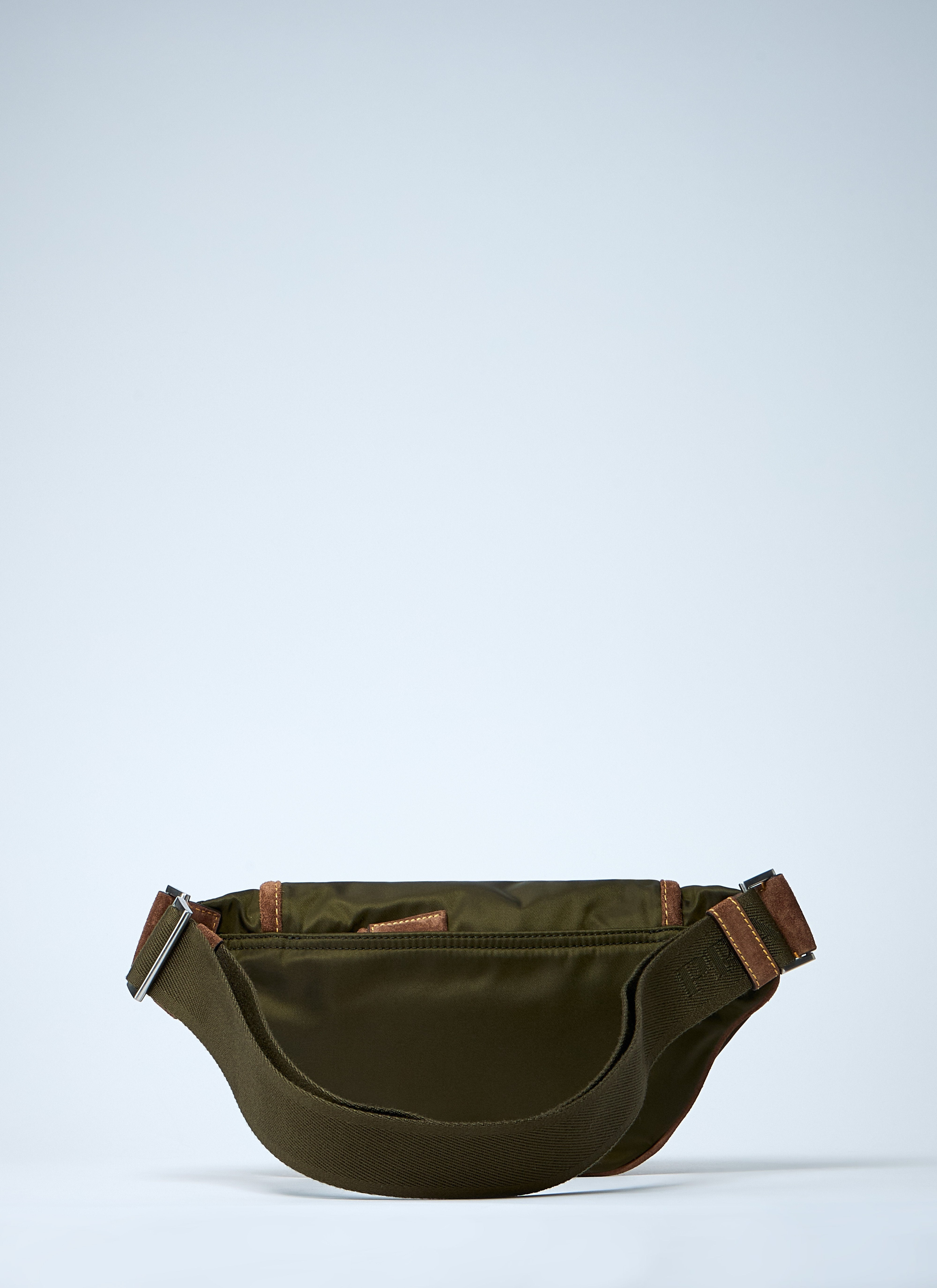 Prada Men Re-Nylon And Suede Belt Bag - 2