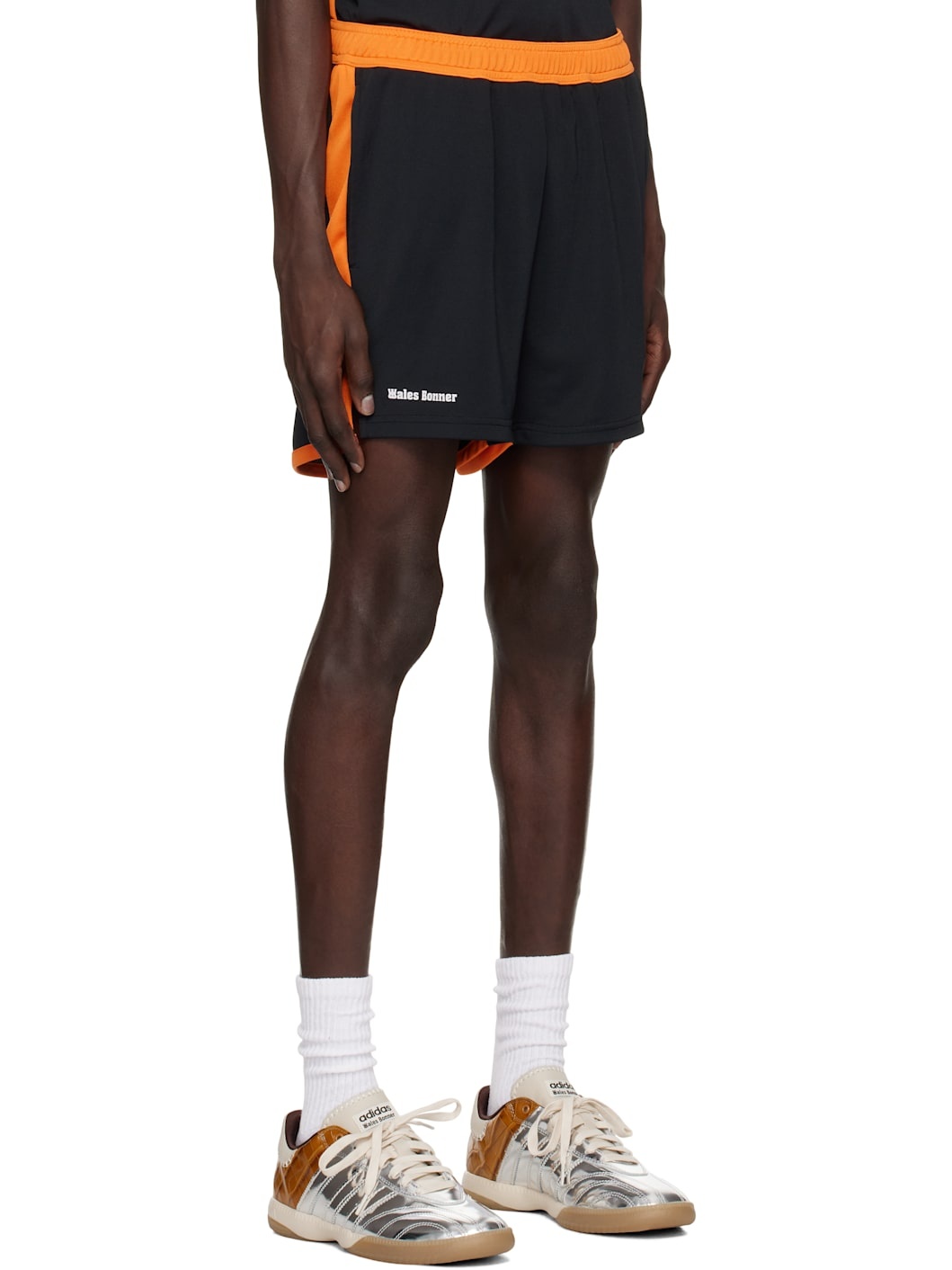 Black & Orange Home Jersey Shorts - 2