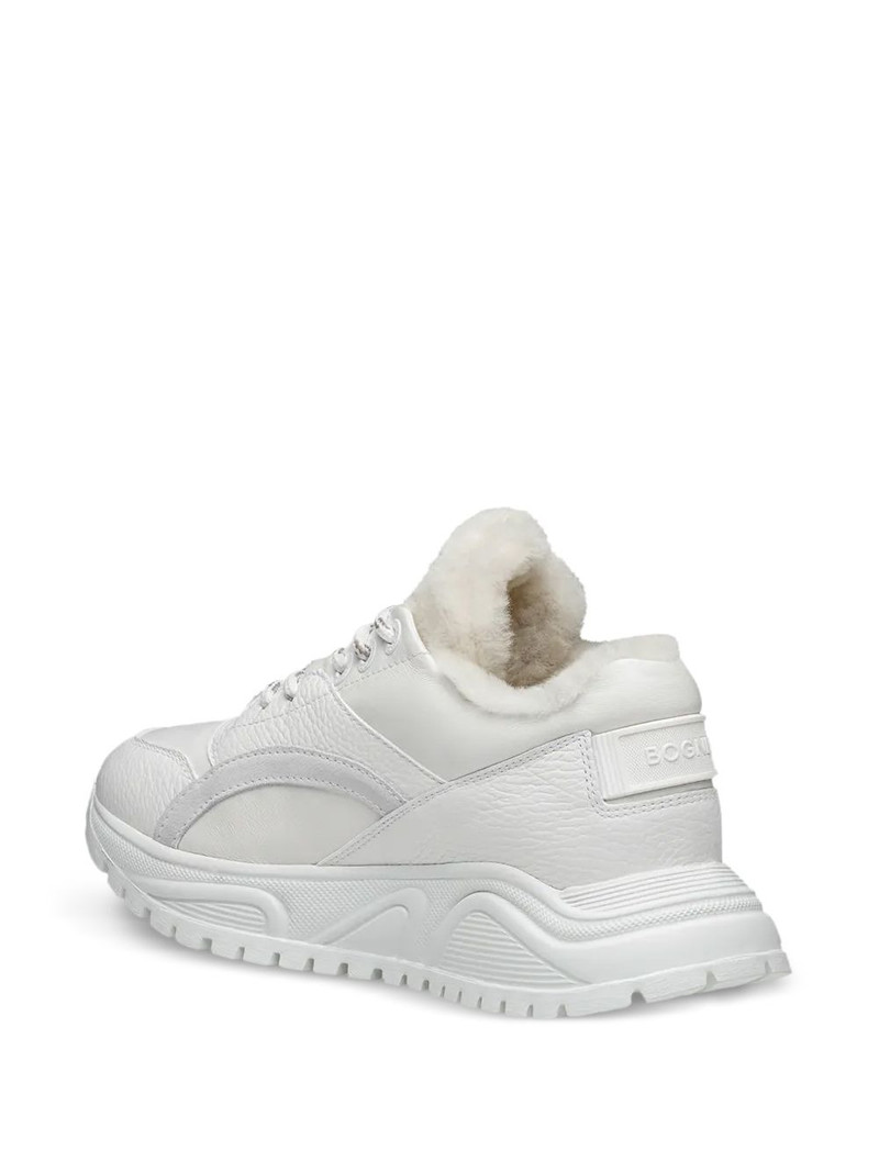 BOGNER shearling panelled sneakers outlook