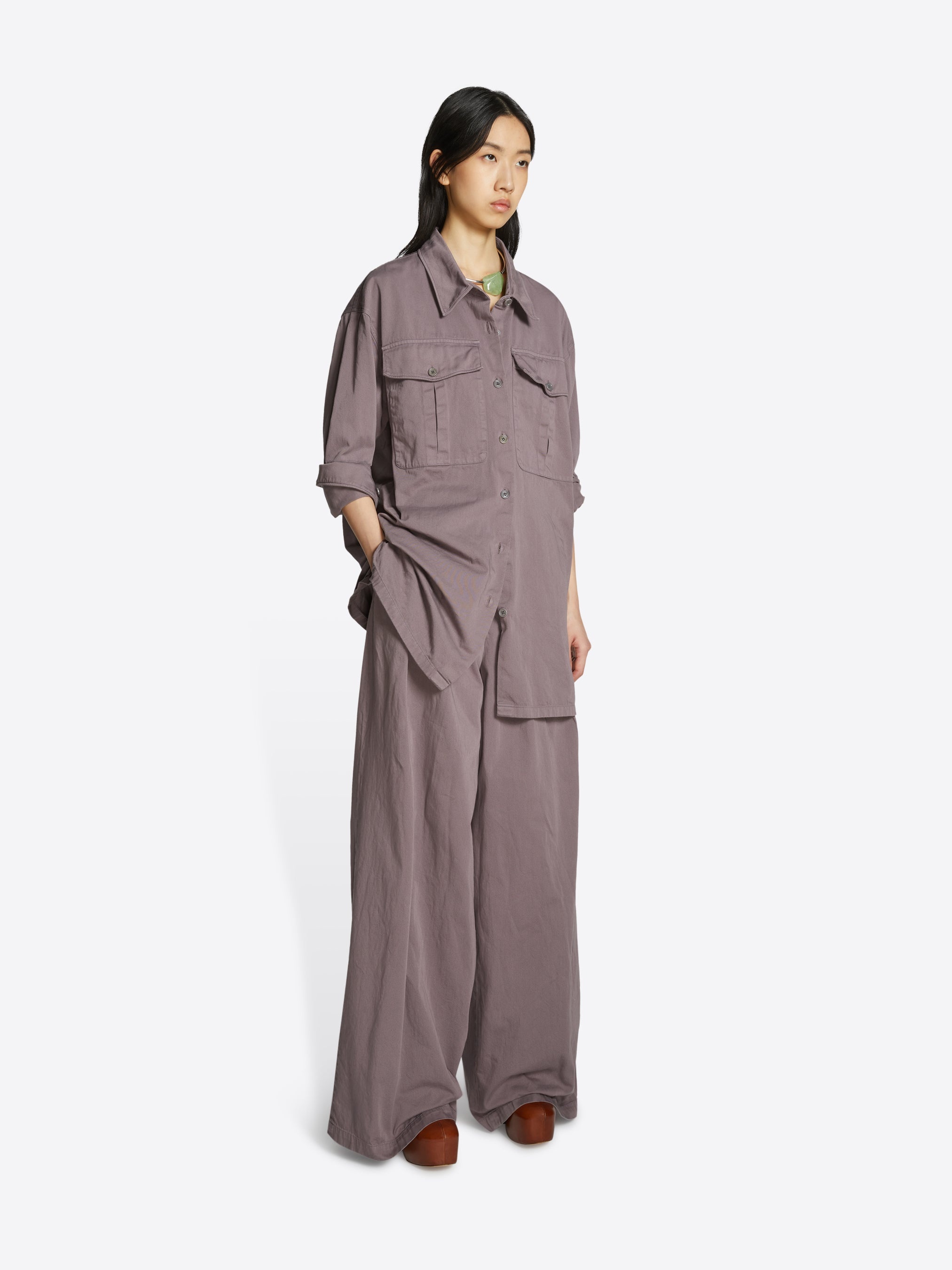 PLEATED PANTS - 3