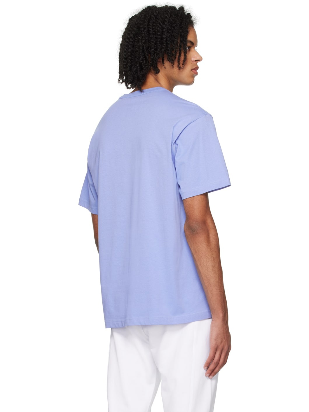 Blue Bonded T-Shirt - 3