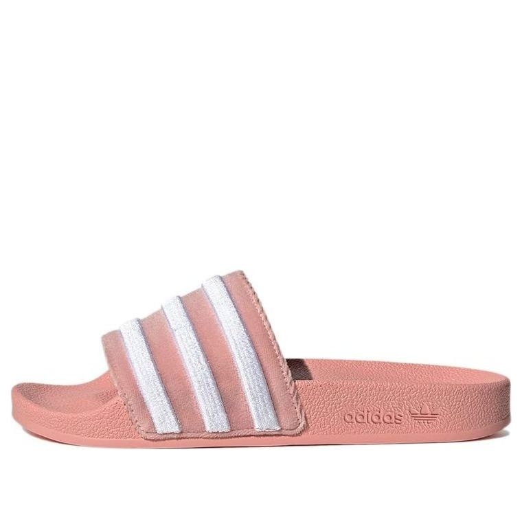 (WMNS) adidas Adilette Slide 'Wonder Mauve White' GX3372 - 1