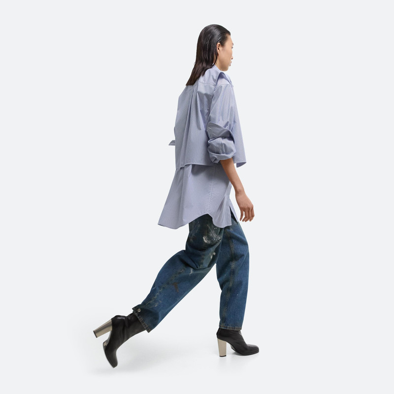 SLEEVELESS TUXEDO SHIRT 7