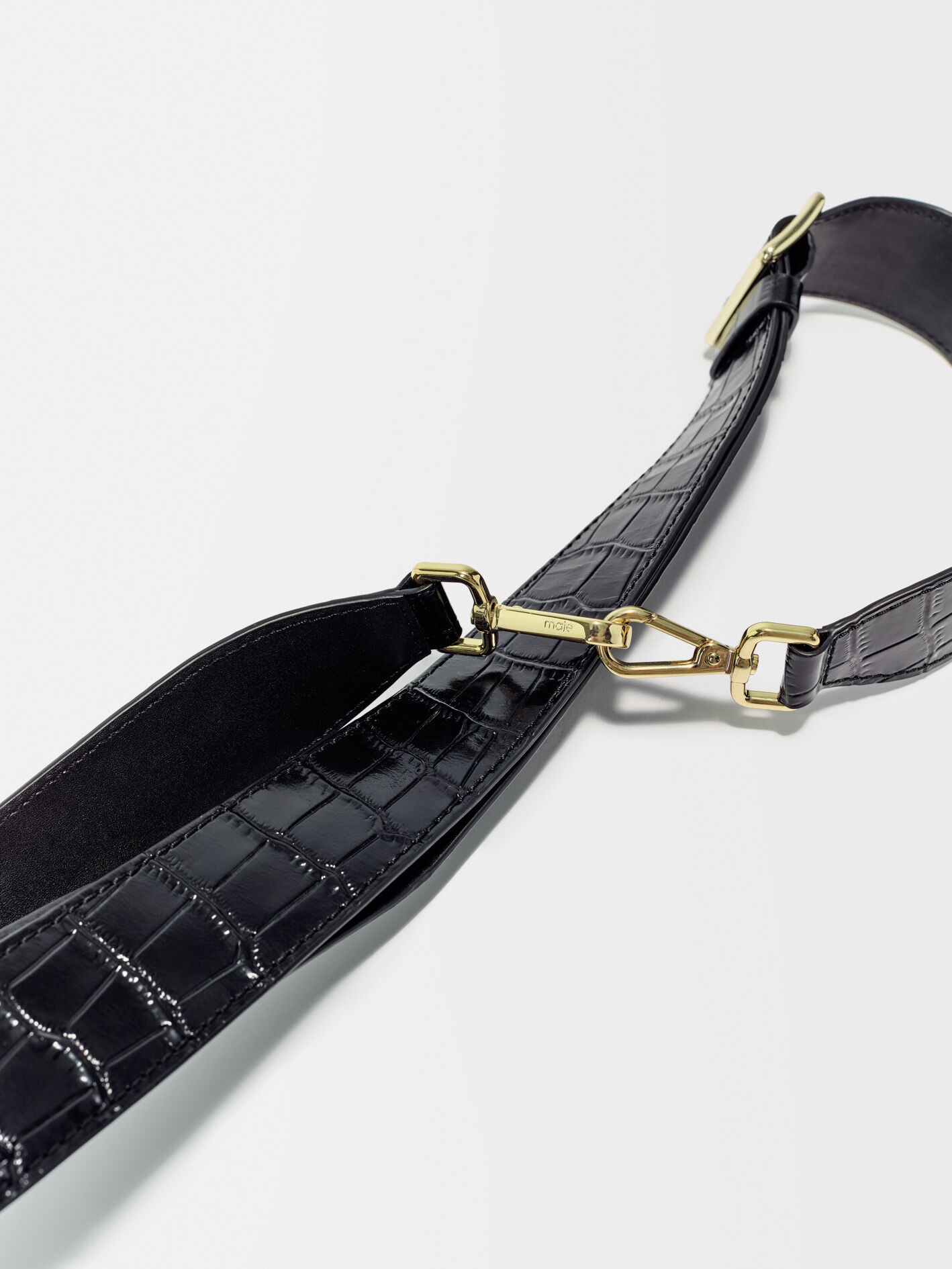 Leather shoulder strap - 4