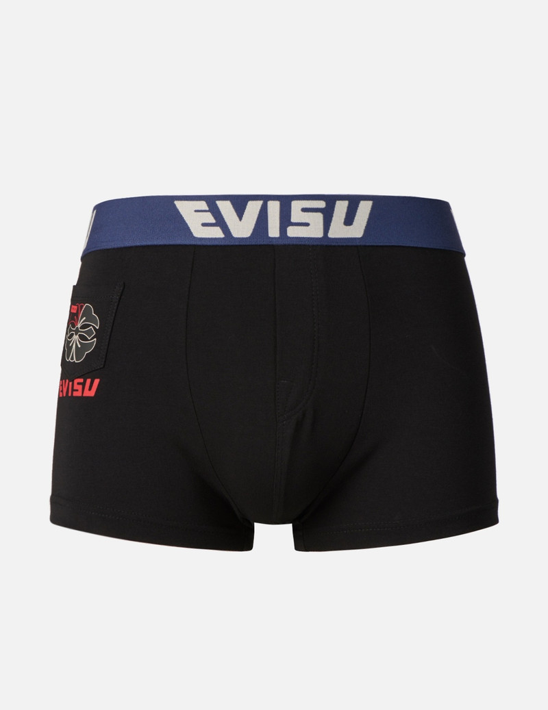 EVISU TWO-PACK DAICOCK PRINT TRUNKS outlook