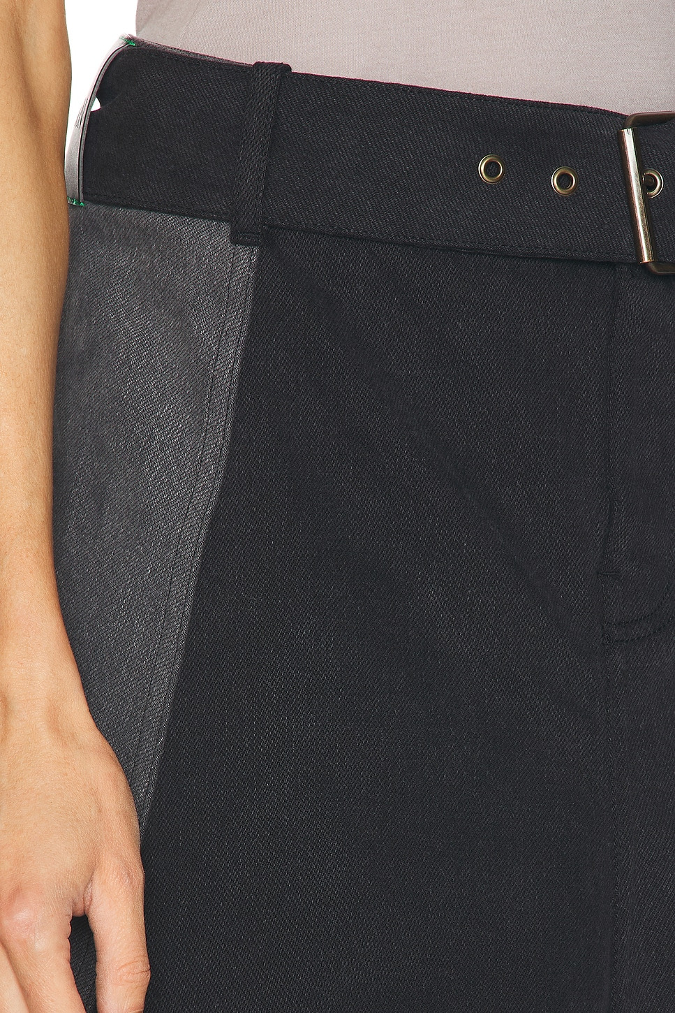Panelled Mini Skirt - 6