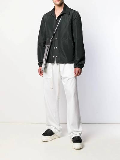 Rick Owens loose-fit shirt jacket outlook