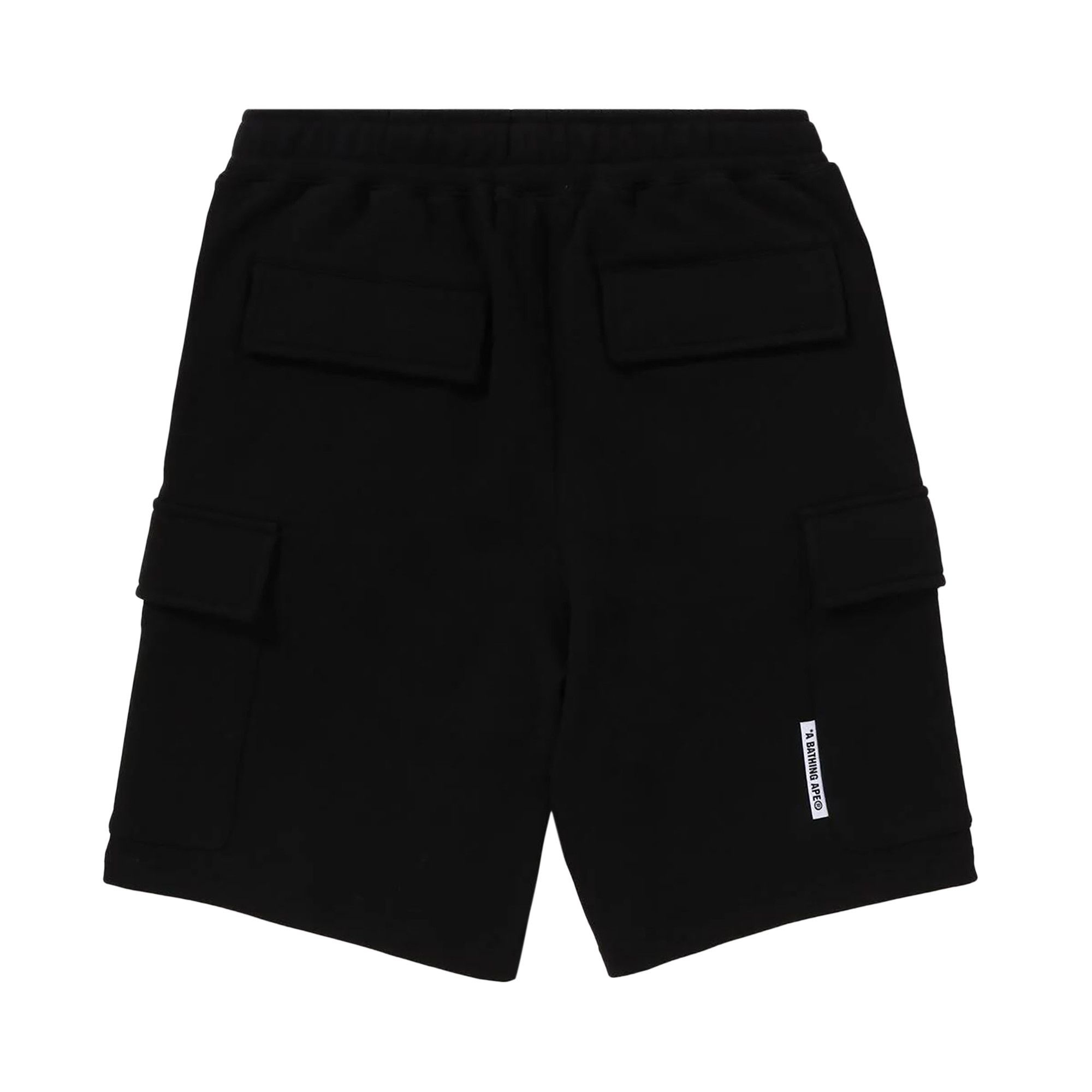 BAPE Ape Head Cargo Sweat Shorts 'Black' - 2
