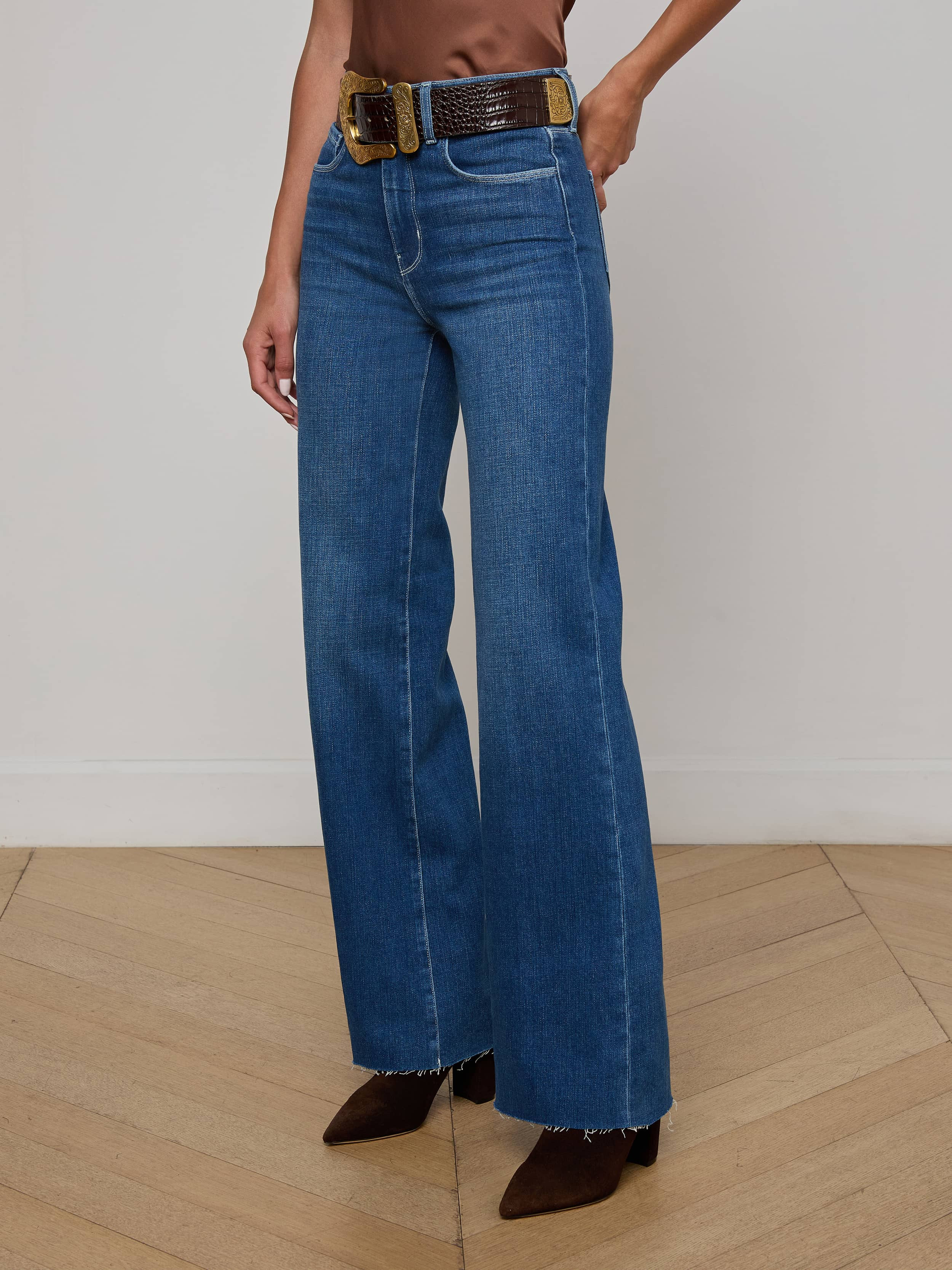 Gwenna Wide-Leg Jean - 4