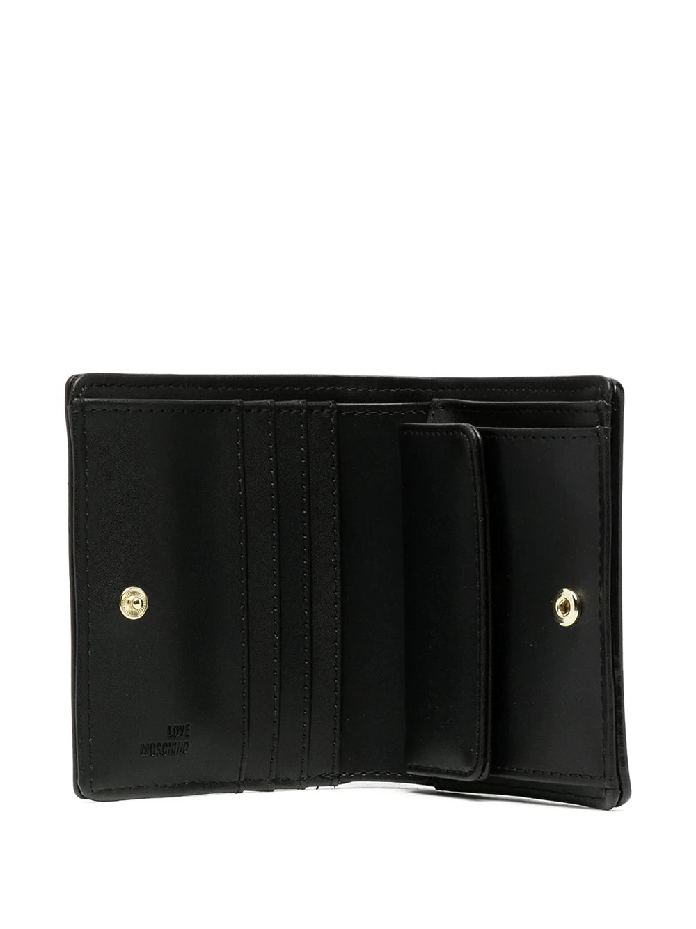 logo-plaque bi-fold wallet - 3