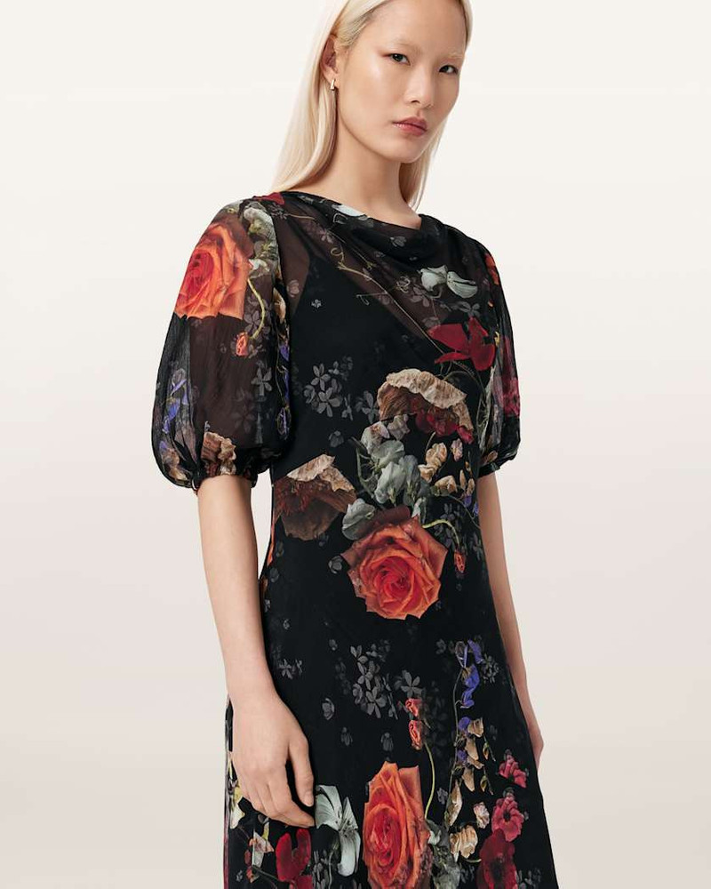 TIWA FLORAL MIDI DRESS 4