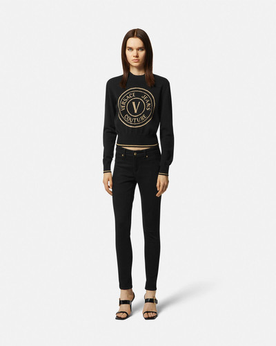 VERSACE JEANS COUTURE V-Emblem Sweater outlook