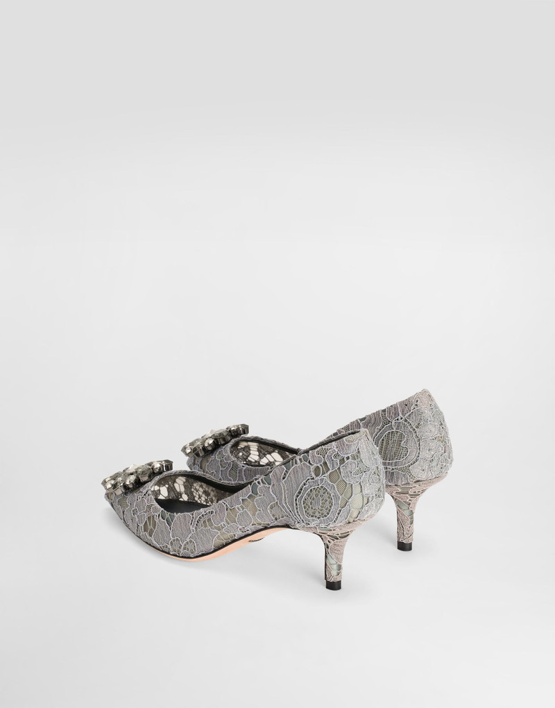Dolce & Gabbana Pump in Taormina lace with crystals outlook