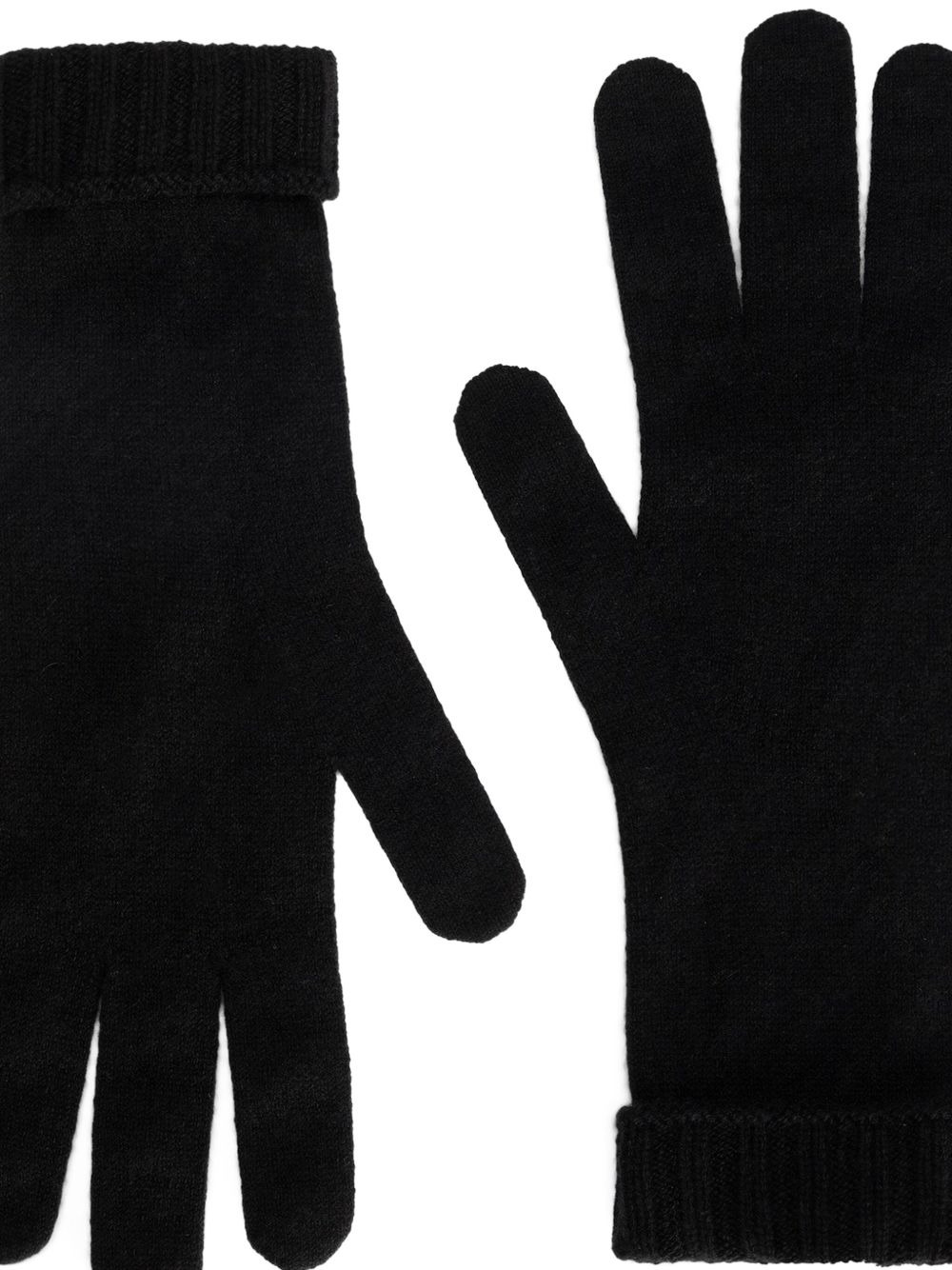 ribbed-cuff gloves - 2
