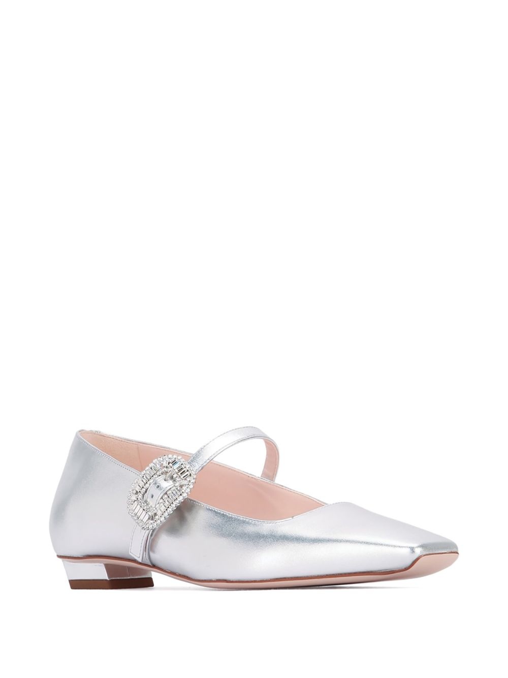 crystal-buckle pumps - 2