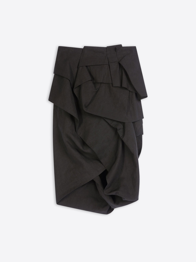 DRAPED PEPLUM SKIRT 1