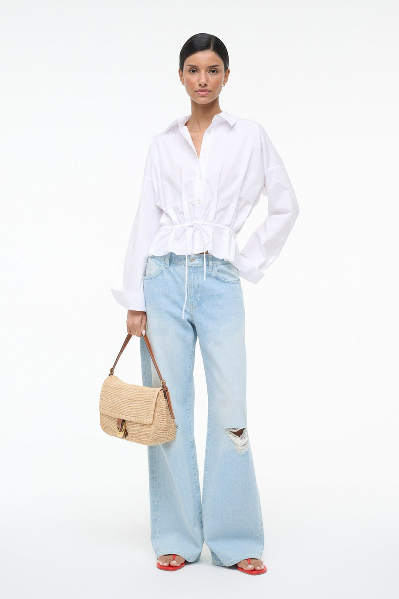 STAUD STAUD PRIMROSE SHIRT WHITE outlook