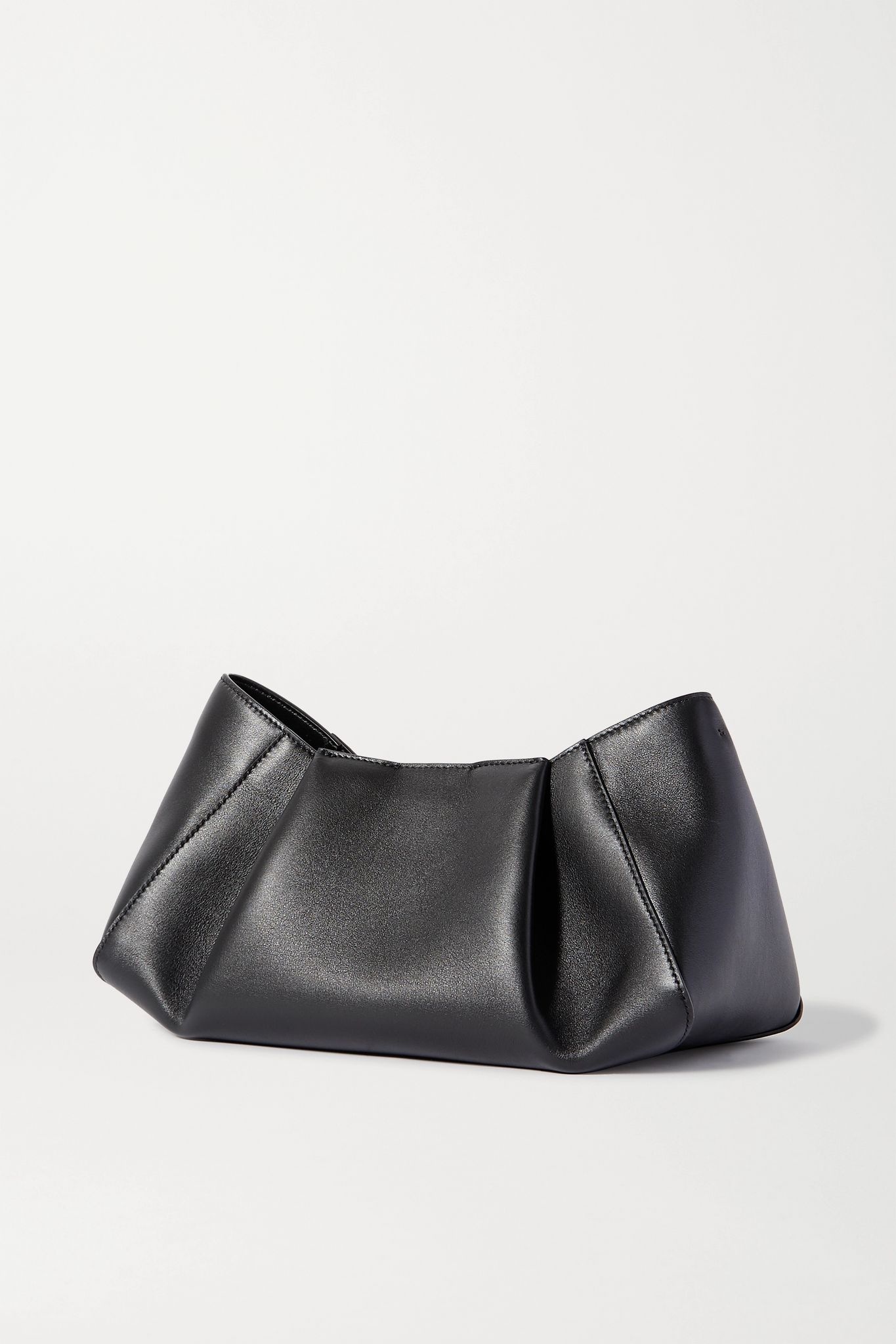 Jeanne small leather clutch - 4