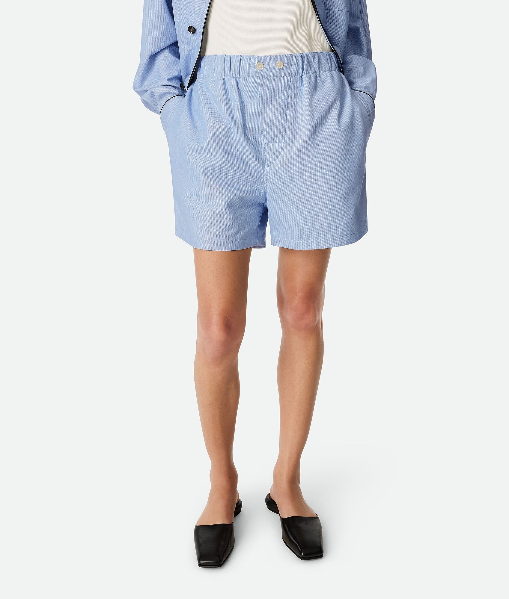 Printed Leather Boxer Shorts - 2