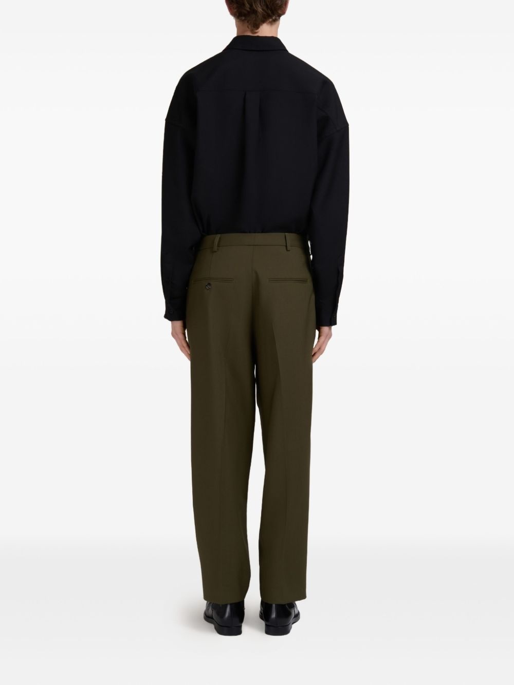 pleated trousers - 4