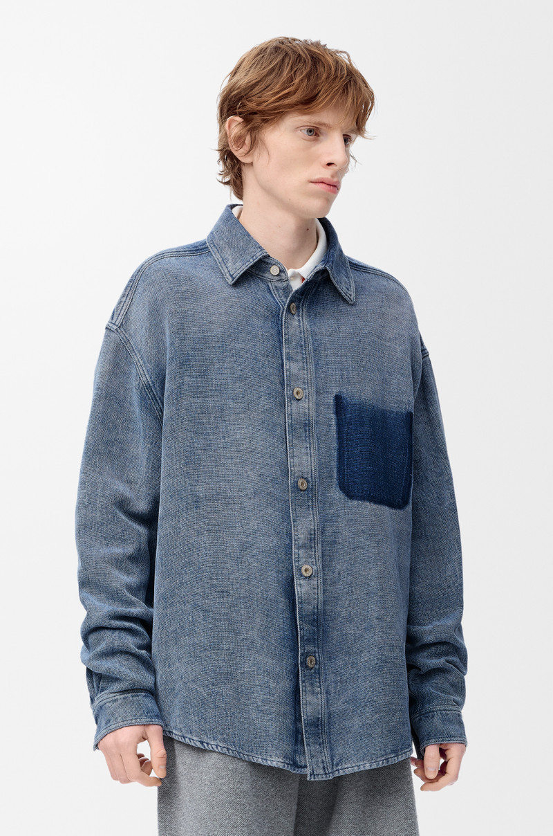 Shirt in cotton and linen 3