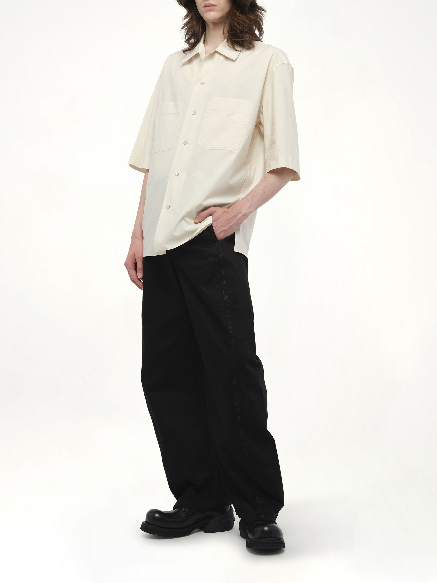 Convertible Shirt Warm Beige - 4