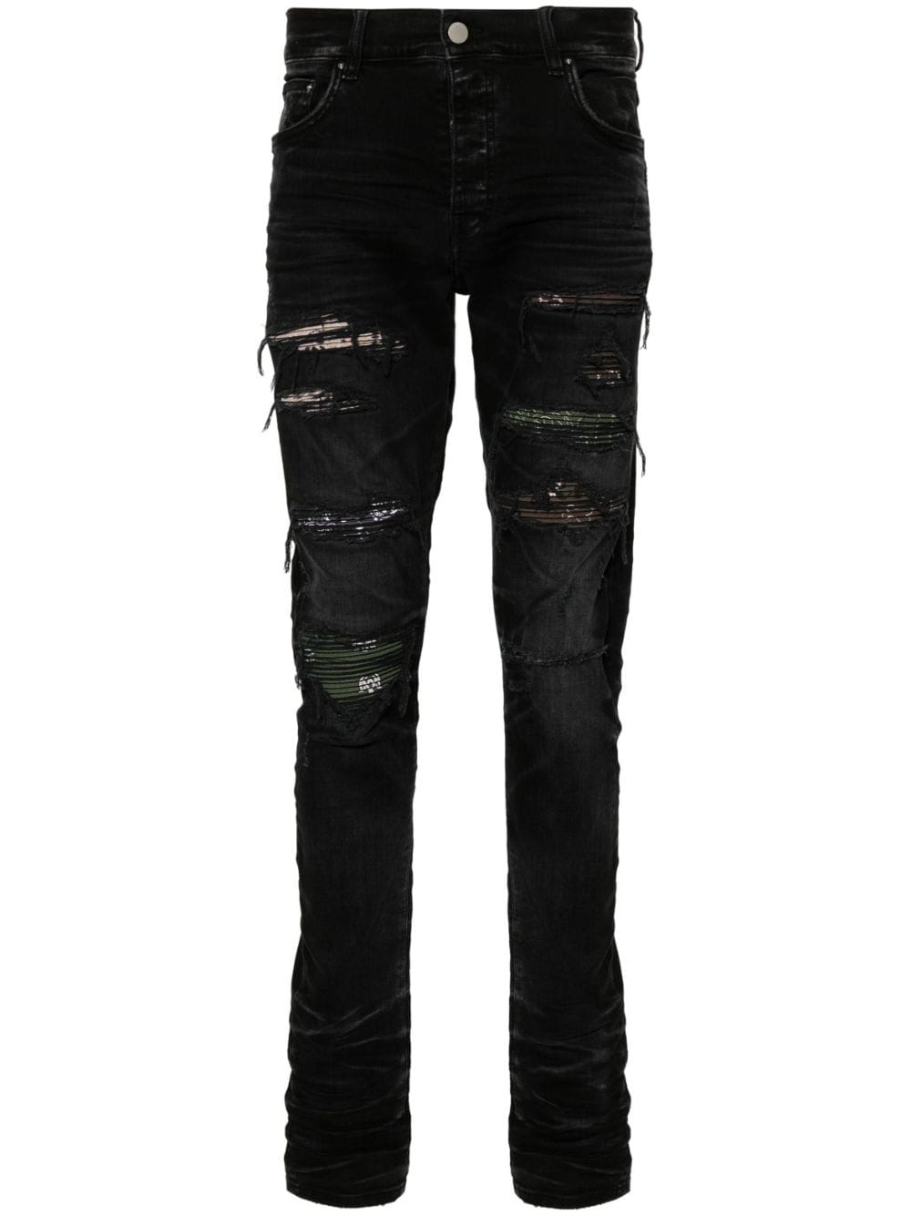 Trasher ripped skinny jeans - 1