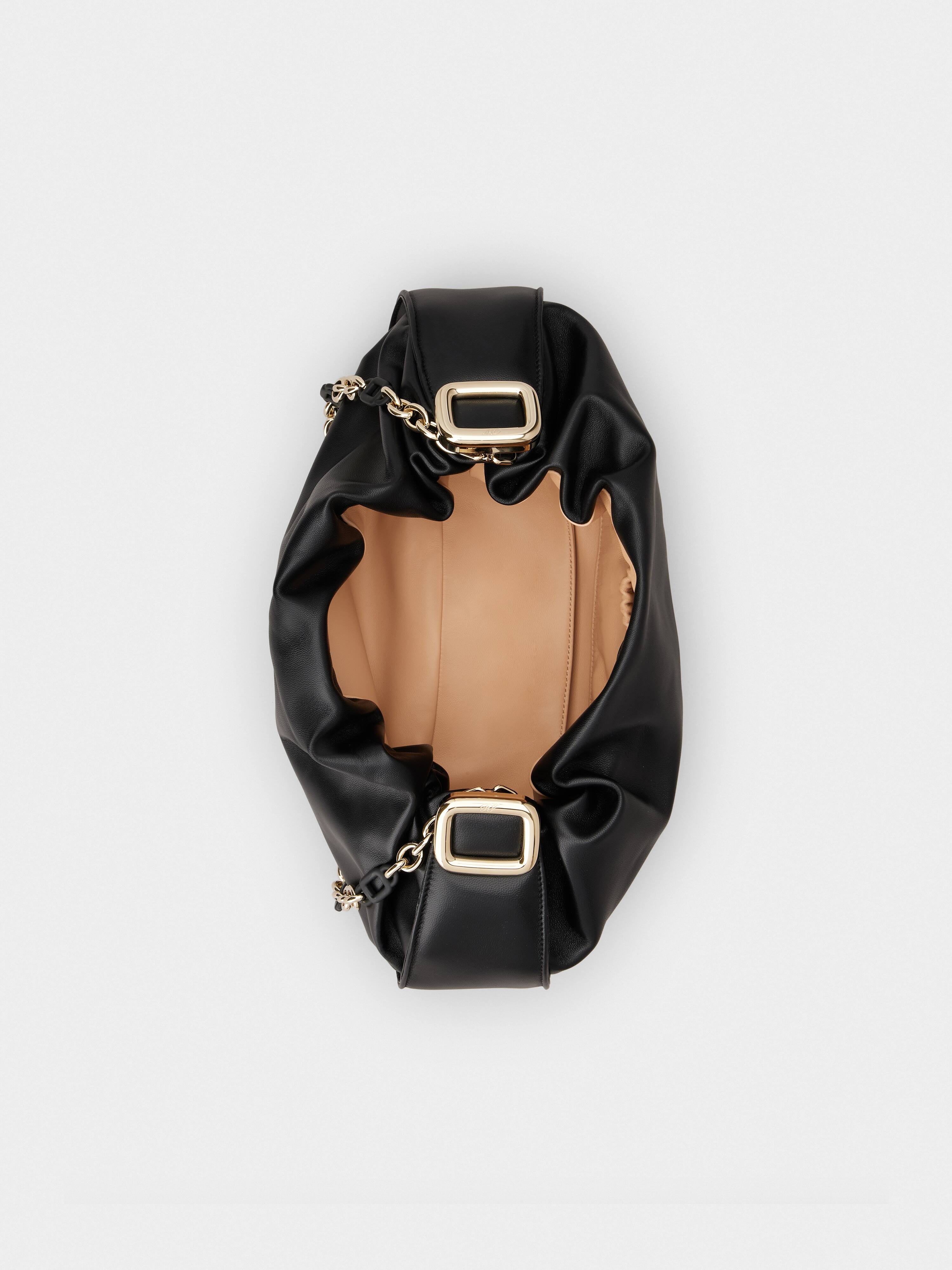 Hobo Viv' Choc Royal Medium Bag in leather - 5