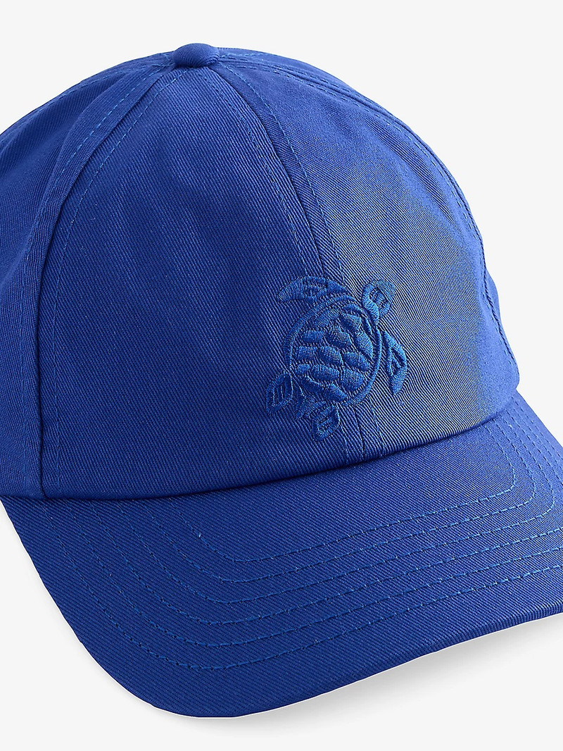 Vilebrequin Turtle-Embroidered Cotton-Twill Baseball Cap outlook