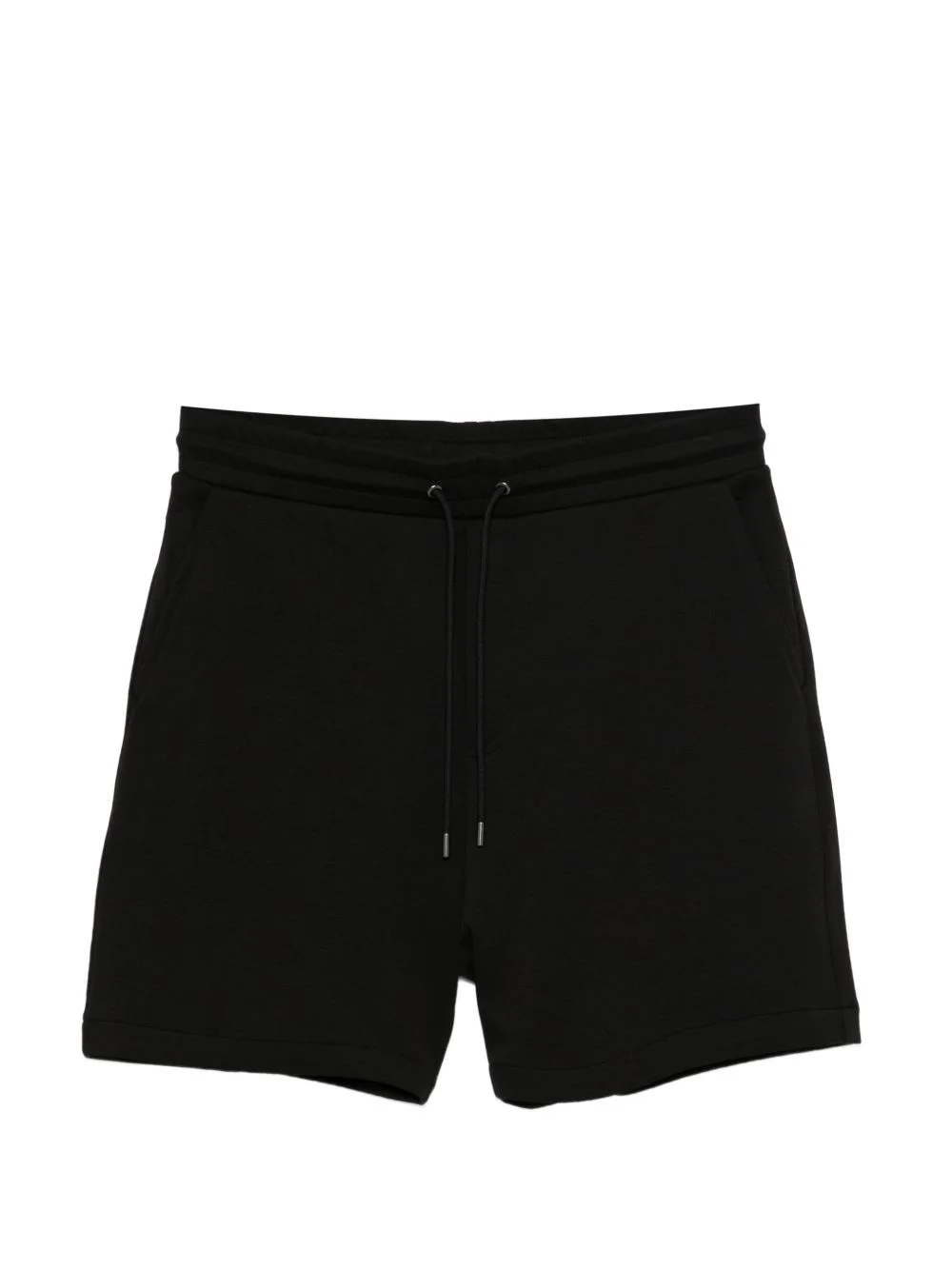 drawstring logo-patch shorts - 1