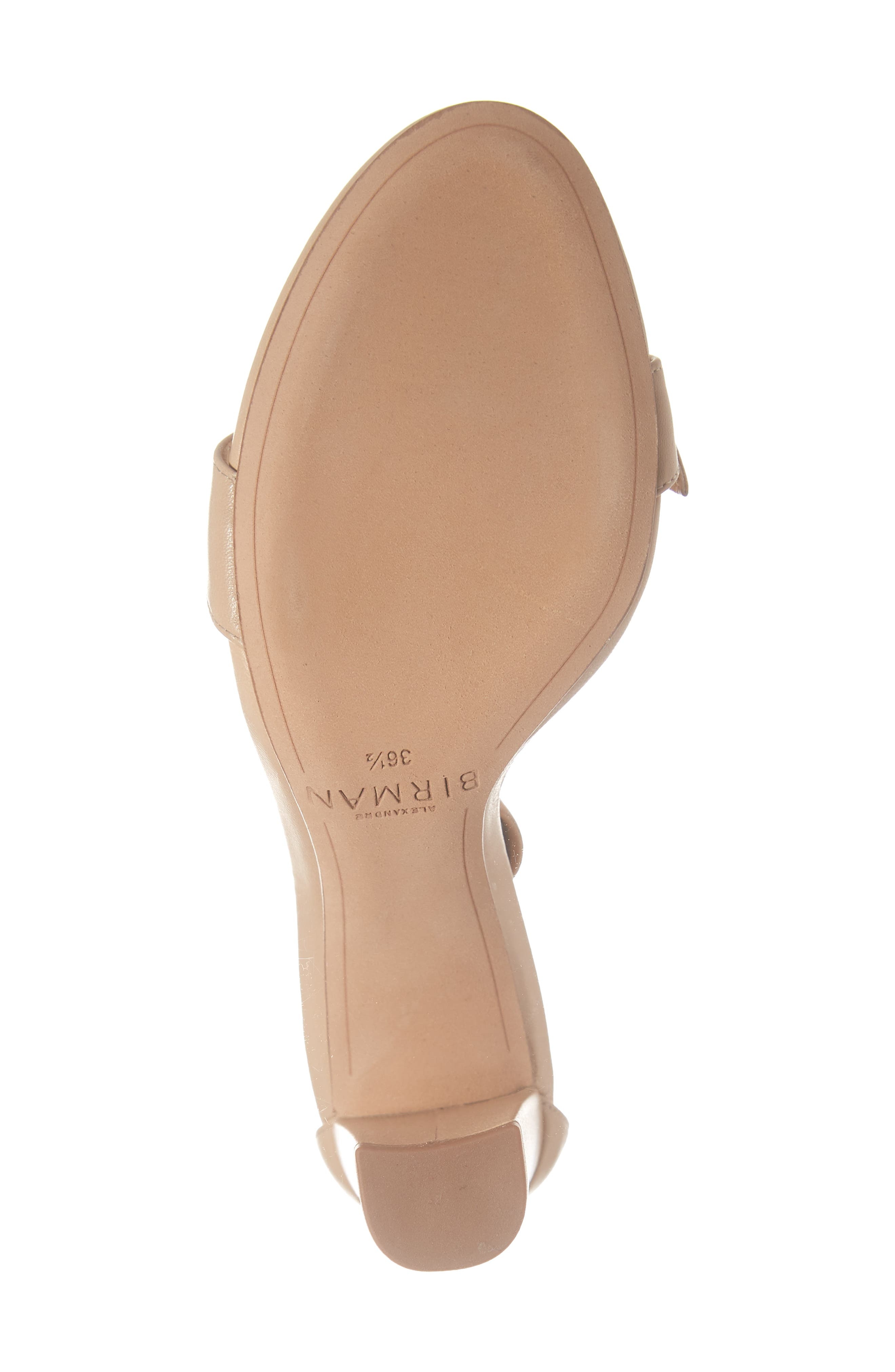 Alexandre Birman Clarita Knotted Sandal in Nude Leather at Nordstrom - 6